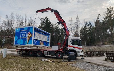 Jäätelökioski kausi on alkamaisillaan, PP Kioskit ja Paalu Partners ovat valmiina terassikauteen